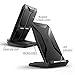 Fast Wireless Charger, Mumba 10W Fast Wireless Charging Stand for Samsung Note9 S9 S9 Plus Note 8 S8 S8 Plus S7 S7 EdgeNote 5 S6 Edge Plus, Standard Charge for iPhone X/8/8 Plus (No Adapter)