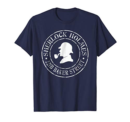 Sherlock Holmes British Consulting Detective Mystery Crimes T-Shirt