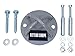Wall/Ceiling Mount Bracket for Gym Suspension Training Straps, Crossfit & Strength Trainer Workouts, Yoga Swing, Battle Rope Equipment, Includes 2 Sets of Screws (for Wood & Concrete) up to 750 lbs
