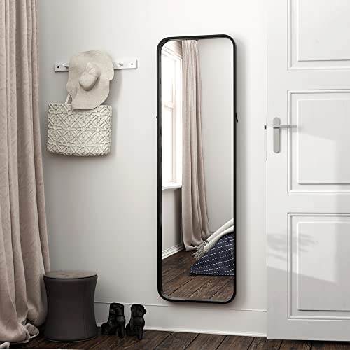 COZAYH Full Length Mirror with Stand, Fully Assembled Dressing Wall