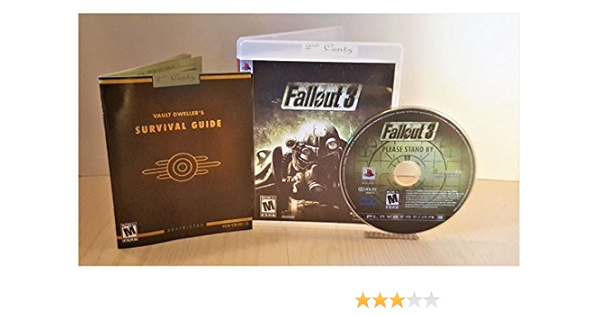 Amazon Com New Fallout 3 Ps3 Videogame Software Video Games