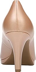 Naturalizer Women's Michelle Platform Pump, Chai, 9