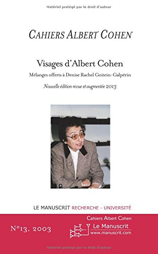 Visages d'Albert Cohen