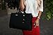 Premium Laptop Bag/Handbag For Women - Durable Computer Carrier Messenger Bag For College Students, Office Workers & Businesswomen | High End &Fashionable Tote Bag For Laptops/Notebooks (Black)