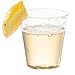 Clear Plastic Shot Glasses 1.5 Oz - Disposable Shot Glasses Bulk - Wine Tasting Cups - Small Plastic Tumbler - Shooter, Whiskey Mini Shot Cups – Hard small plastic cups bulk - 100 Pack.