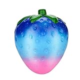 Squishies Slow Rising Jumbo Squishy Toys Kawaii Cute Galaxy Strawberry Cream Scented Squishies for Kids Party Toy Stress Reliever Toys (A)
