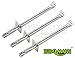 BBQMANN BD001 (3-Pack) Universal Stainless Steel Tube Burner Replacement for Jenn Air, Vermont Castings Model Grills (17