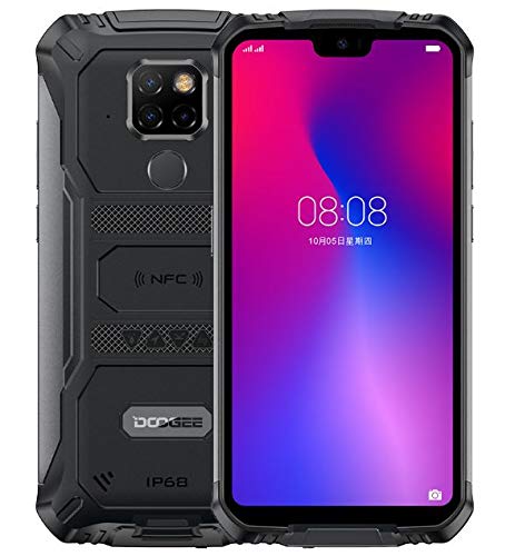 Telfono-Mvil-Resistente-DOOGEE-S68-Pro-Helio-P70-Octa-Core-6GB-128GB-IP68-Smartphone-Antigolpes-Batera-6300mAh-Carga-Inalmbrica-Cmara-21MP-16MP-59-FHD-Gorilla-Glass-4-NFC-Negro