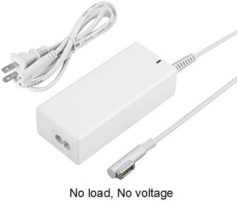 YHWSHINE 45W "L"-Tip Magsafe Power Adapter for Macbook Air 11 inch and 13 inch A1374 A1369 A1470,No load, no voltage output.