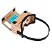 Google Cardboard, SARLAR 3D VR Headset DIY Goggles Virtual Reality Movies and Video Games Viewer Kit For All 3.0