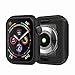 Case Protector for Apple Watch Series 4/Series 5 40/ 44mm, Soft Anti-Scratch Protective Cover Shock Proof Protective Bumper Case for Apple iwatch Series 4/Series 5 (Black, 44mm)