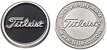 Amazon Titleist タイトリスト ボールマーカー 2個セット Ajbm56 Bk ブラック タイトリスト Titleist ゴルフマーカー