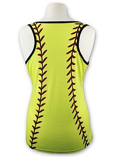 Knitpopshop Baseball/Softball Make-up-Tasche Aus Neopren – Waschbar, Wasserabweisend, 2er Pack (Gelb)