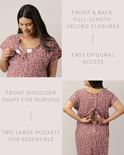 Kindred Bravely Universal Labor and Delivery Gown for Hospital
