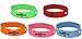 Set of (5) Mosquito Repellent Citronella Bracelets - Non Toxic - Safe - All Natural - Deet Free - Fits Adults - Kids - Baby - Assorted Colors - Up to 240 Hours of Protection