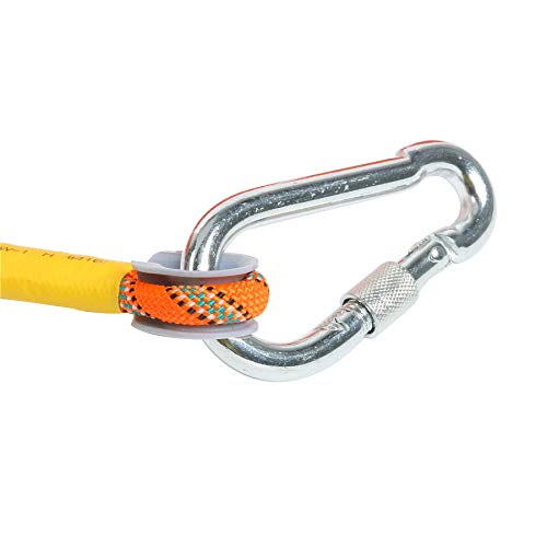 YaeGarden Outdoor Climbing Rope 30M (98ft) Rock Climbing Rope 8MM Diameter Escape Rope Climbing Equipment Fire Rescue Parachute Rope - Thumbnail 7