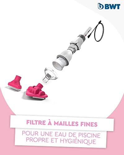 Aspirateur de Piscine BC02 | Nettoyage Efficace des piscines Hors Sol Jusqu’à 10 m³ | Fonctionnement sans Fil pour Une liberté Totale de Mouvement | Puissance d’Aspiration élevée