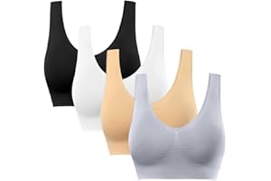 BESTENA Comfort Bra, Seamless Removable Pads Sleep Bras, Yoga Bra, Sports Bras for Women