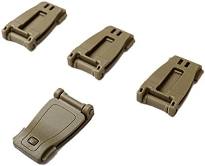 Amastly 4 Pack Tactical Strap Management Tool Web Dominator Backpack Accessories