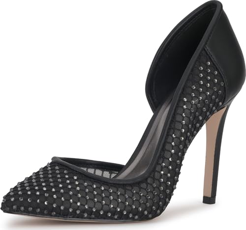 Jessica Simpson Women's Prizma D'Orsay Pump, Black/Black… at Amazon