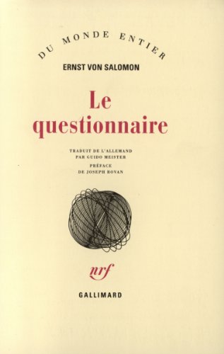 Download Le questionnaire
