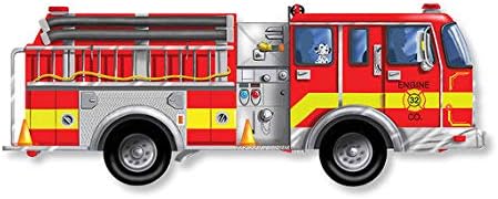 Melissa & Doug Giant Fire Truck (24 Pc)
