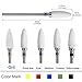 Ceramic Nail Drill Bit, River Lake Professional USA Electric Nail Drill Bits for Acrylic Nails, Safety Cuticle Clean Gel Remove, 3/32