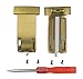 Studio 3 Replacement Hinge Parts Headband Connector Accessories Compatible with Studio3 Wireless Headphones. (Black Red)