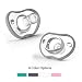 Nanobebe Pacifiers 3+ Month - Orthodontic, Curves Comfortably with Face Contour, Award Winning for Breastfeeding Babies, 100% Silicon - BPA Free. Perfect Baby Registry Gift 2pk, Grey