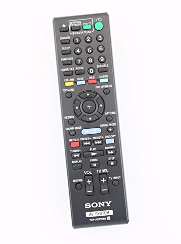 Original Sony Rm-adp069 Audio Video System Remote Hbdt79, Hbde280, Hbde580