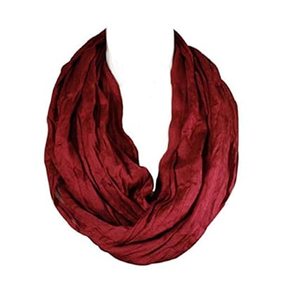 Wrapables Lightweight Silky Soft Infinity Loop Scarf Wrapables Lightweight Silky Soft Infinity Loop Scarf