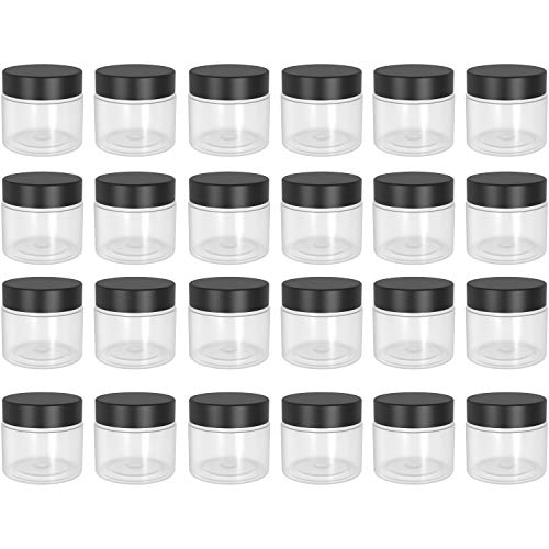 1oz Containers with Lids Lip Scrub/Gloss Containers, Empty 1 oz Jars