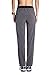 Nonwe Women's Quick Drying Hiking Pants Lightweight Drawstring Joggers with Pockets Elastic Waist Pants