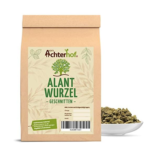 Alantwurzel 1000g I Alantwurzel getrocknet und geschnitten I ideal für Alantwurzel-Tee oder zum Verräuchern I naturrein…