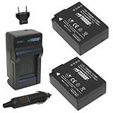 Wasabi Power Battery (2-Pack) and Charger for Sigma BP-51 and Sigma dp1 Quattro, dp2 Quattro, dp3 Quattro