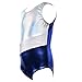 EFINNY Gymnastics Dancing Leotard Girls One-piece Sparkle Camisole Active Shirts Blue 150(10-12Y)