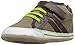 Robeez Logan High Top Hard Sole Mini Shoe (Infant), Natural, 6-9 Months M US