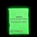 Green Glow in the Dark & UV Powder - Waterproof 45-60 Microns (1 OZ)
