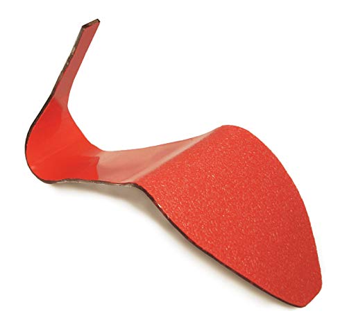 Colored Shoe Sole Kit - DIY Red Bottom - Slip Resistant Shoe Bottom Cover for Women's Heels (5 Pairs, Red)