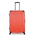 Rockland London Hardside Spinner Wheel Luggage, Red, 28-24-20-Inch