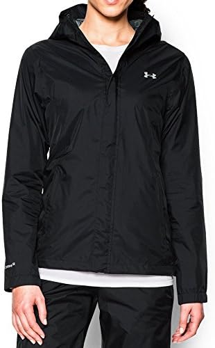 Under Armour Women's Bora Jacket, Black/Glacier Gray, Large