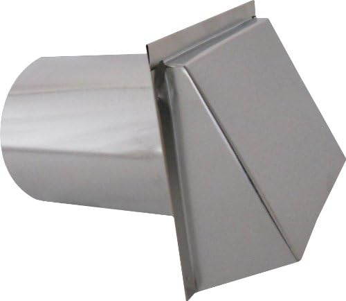Speedi-Products SM-RWVD 12 Wall Vent Hood with Spring Damper, 12-Inch