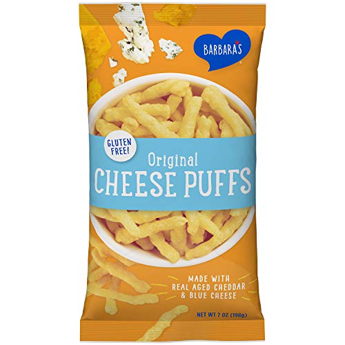 Barbara's Baked Original Cheese Puffs, Gluten Free, Real Aged Cheese, 7