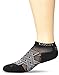 Thorlo Energy Compression Running Low-Cut Micro-Mini Socks | Xecu, Black, Small 10, Men's Shoe Size 6-8 Women's Shoe Size 7-9