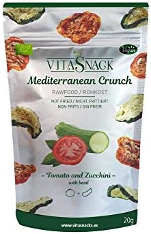 Vitasnack Organic Mediterranean Crunch 20g (Pack of 10)