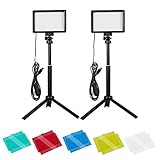 Dimmable 5600K USB LED Video Light with Adjustable