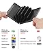 DMFLY Black Stainless Steel RFID Credit Card Holder Credit Card Wallet Protector RFID Metal Credit Card Case for Women and Men, Keep Cards Safe and Clean