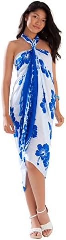 Womens Triple Lei Swimsuit Cover-Up Sarong