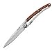 deejo Linerlock Rosewood 27 Gram Folding Knife