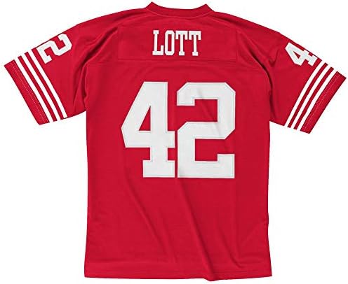 ronnie lott jersey stitched